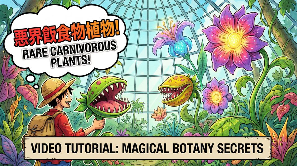 51动漫植物视频演示